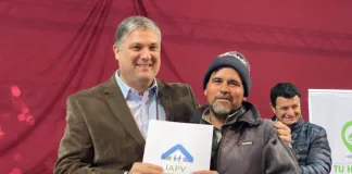 Más de 170 familias del departamento Colón accedieron a la escritura de sus viviendas