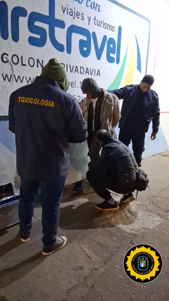 Villaguay: un hombre fue identificado y se le incautó marihuana tras ser palpado