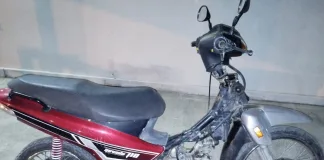 Hallan moto con pedido de secuestro desde 2019 frente a la cancha María Auxiliadora