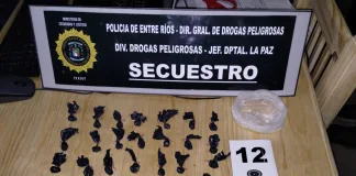 Allanamiento por Narcomenudeo en Santa Elena