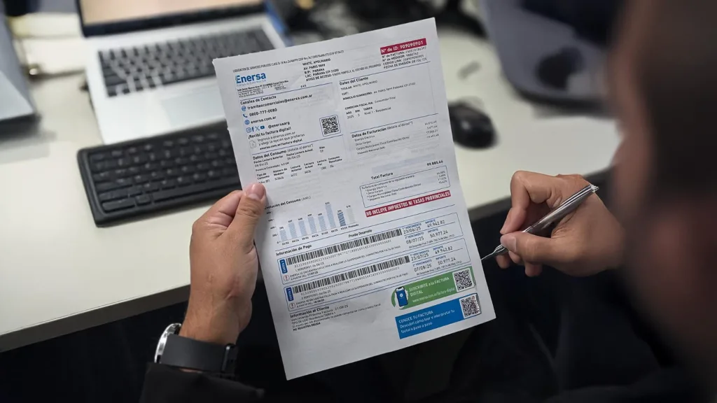 Enersa actualiza el diseño de su factura de energía eléctrica