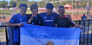Deportistas entrerrianos se destacaron en el torneo Iberoamericano U18 en Paraguay