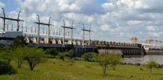 Hidrología del río Uruguay: se mantienen caudales elevados y controlados en la represa de Salto Grande