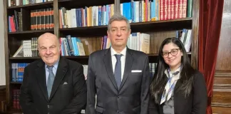 Rosatti recibió a autoridades de la UCU y en septiembre será distinguido con el Doctorado Honoris Causa