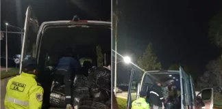 Incautan mercadería sin aval aduanero en control vial en el Túnel