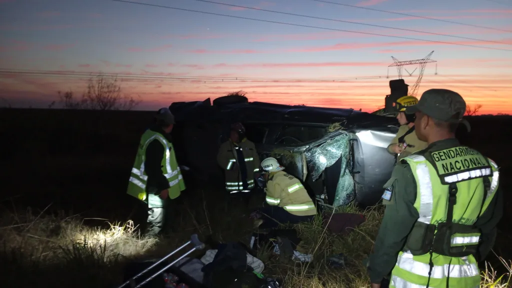 Grave accidente en la Autovía 12: los heridos son oriundos de Colón