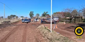 Operativo Policial: droga arrojada en la huida y dos sujetos detenidos