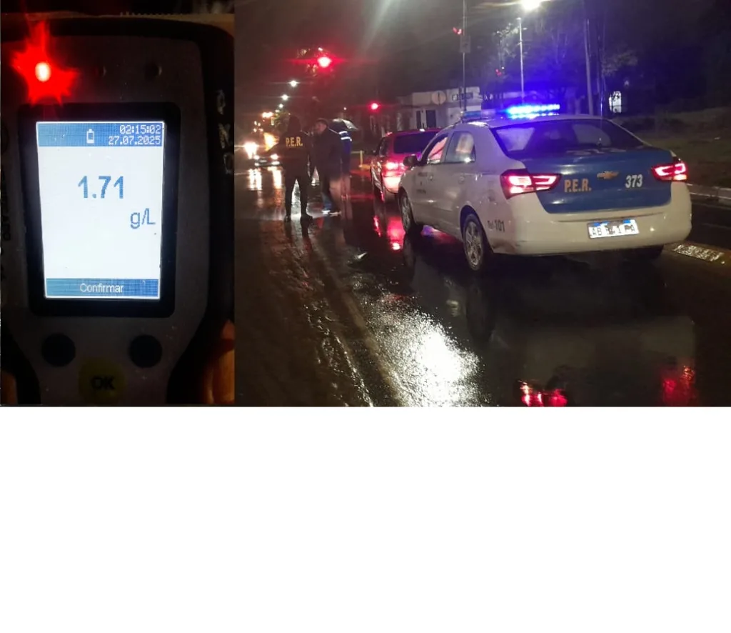 Conductor ebrio bloqueó una calle: le secuestran el vehículo tras dar 1.71 de alcohol