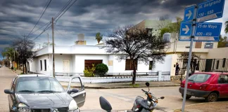 Accidente de tránsito en Belgrano y 25 de Mayo deja un lesionado leve