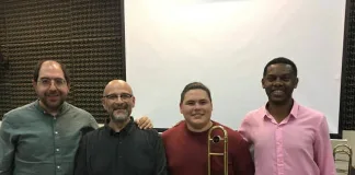Manuel Regueyra representó a Concepción del Uruguay en Trombonanza 2025