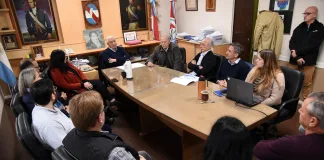 Presentaron el proyecto de urbanización en Avenida Tavella