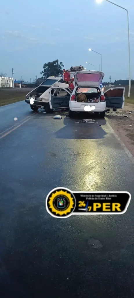 Grave accidente de tránsito en acceso a Federación: varios lesionados
