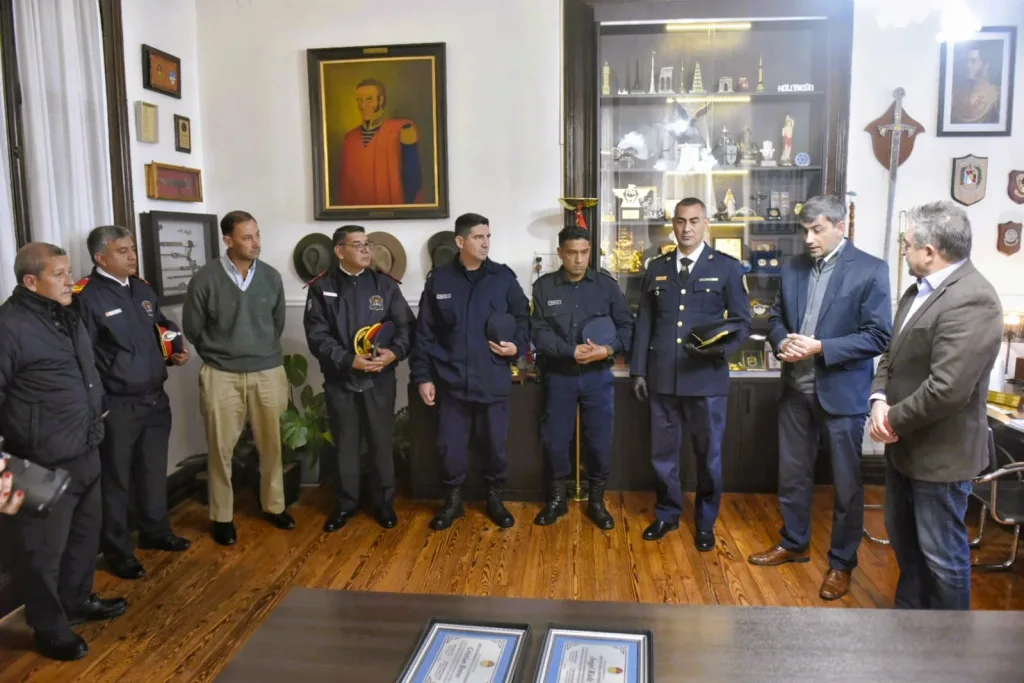 Reconocimiento a Policías de Villaguay: Estuvo Presente el Ministro de Seguridad
