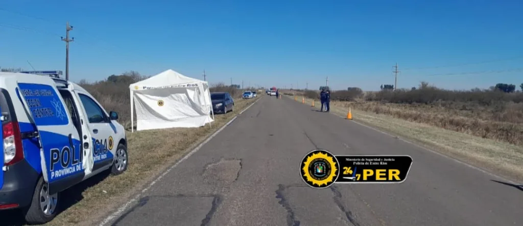 Trágico desenlace en Ruta Nacional 18: muere un niño de 10 años en accidente de tránsito