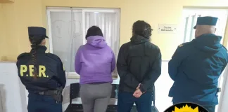 Pareja identificada y detenida por hurto en supermercado local