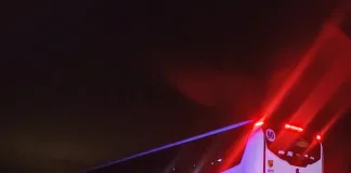 Colectivo brasileño quedó varado en plena Autovía 18