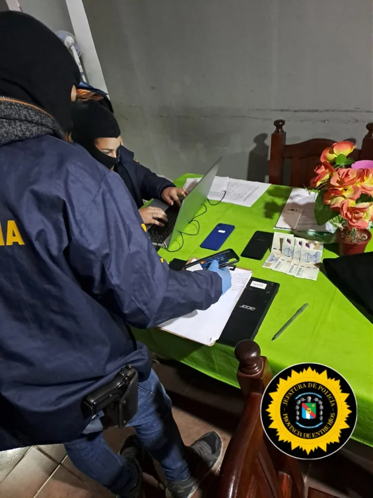 Golpe al narcomenudeo en Bovril: siete allanamientos y dos detenidos
