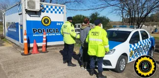 Detención de un masculino con doble pedido de captura en el puesto Bella Vista