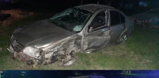 Siniestro vial en Ruta 39: seis personas con lesiones leves tras violento choque