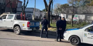 Allanamientos en Basavilbaso para esclarecer la muerte de un hombre de 42 años