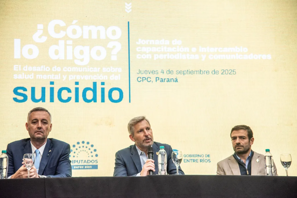 «La salud mental es una prioridad para nuestra gestión», afirmó Frigerio