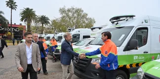 Entre Ríos refuerza el sistema de salud con 20 nuevas ambulancias y 10 equipos de telemedicina