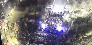 Córdoba: escasa convocatoria en el acto de Milei, y la Policía lo expuso