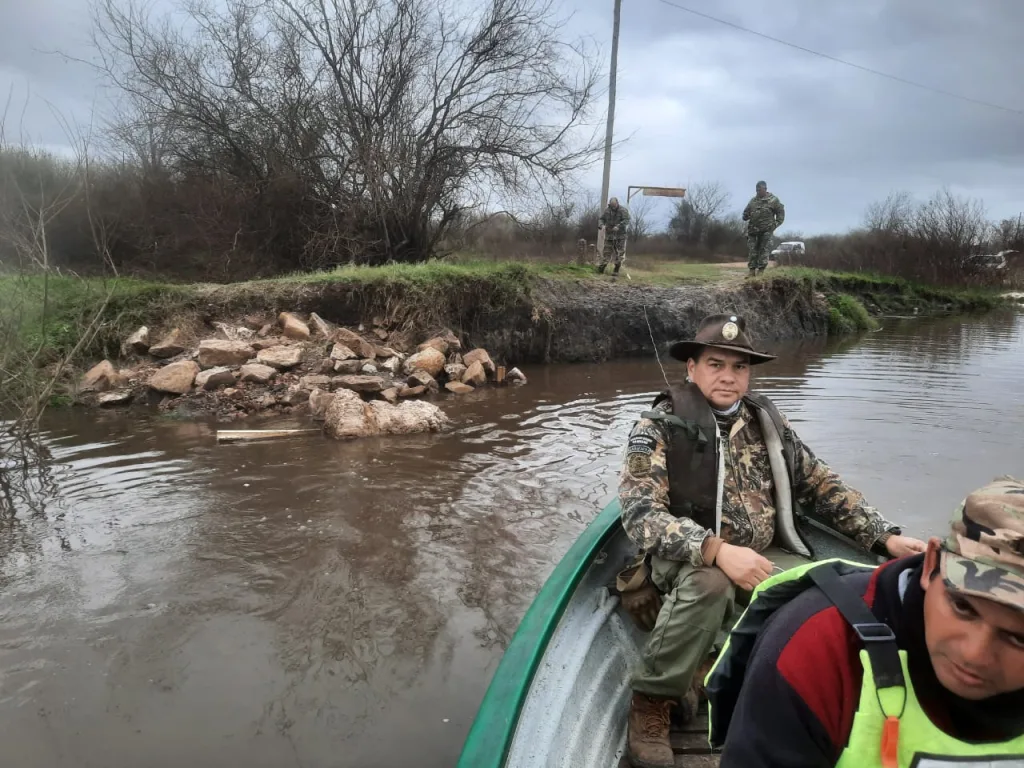 Departamento Colón: El Ejército Argentino evalúa la reconstrucción del puente en La Picada
