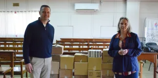 La concejala María Isabel Sola donó medicamentos para el Municipio