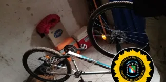 Recuperan bicicleta y celular robados tras allanamiento en vivienda de un menor