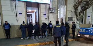 Allanamiento por narcomenudeo en el Barrio La Ponderosa, de la ciudad de Victoria