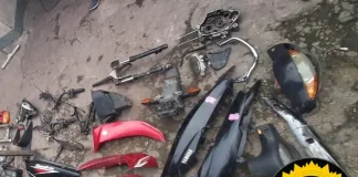 Allanamiento en Concepción del Uruguay: secuestran repuestos de motos robados