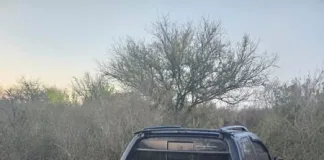 Despiste sin heridos en Ruta 39, cerca de Rocamora