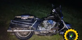 Motociclista sufrió un accidente en Ruta 39 por las condiciones climáticas