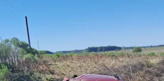 Grave accidente en Ruta 14: vehículo volcó y dejó varios heridos