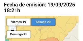 Renovaron alerta amarillo para este viernes y naranja para el sábado