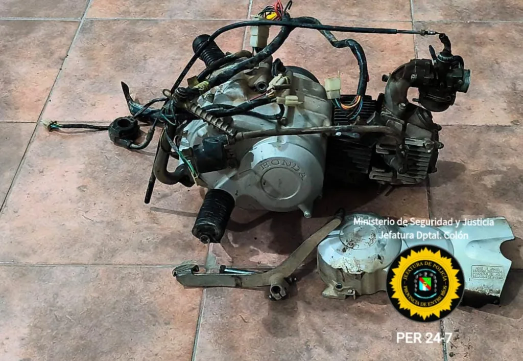 Allanamiento y Secuestro por Robo de Motovehículo en San José