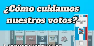 El PJ de Entre Ríos capacita sobre la Boleta Única de Papel