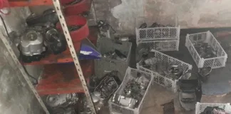 Allanamiento positivo en Concepción del Uruguay: recuperaron moto robada y hallaron motopartes