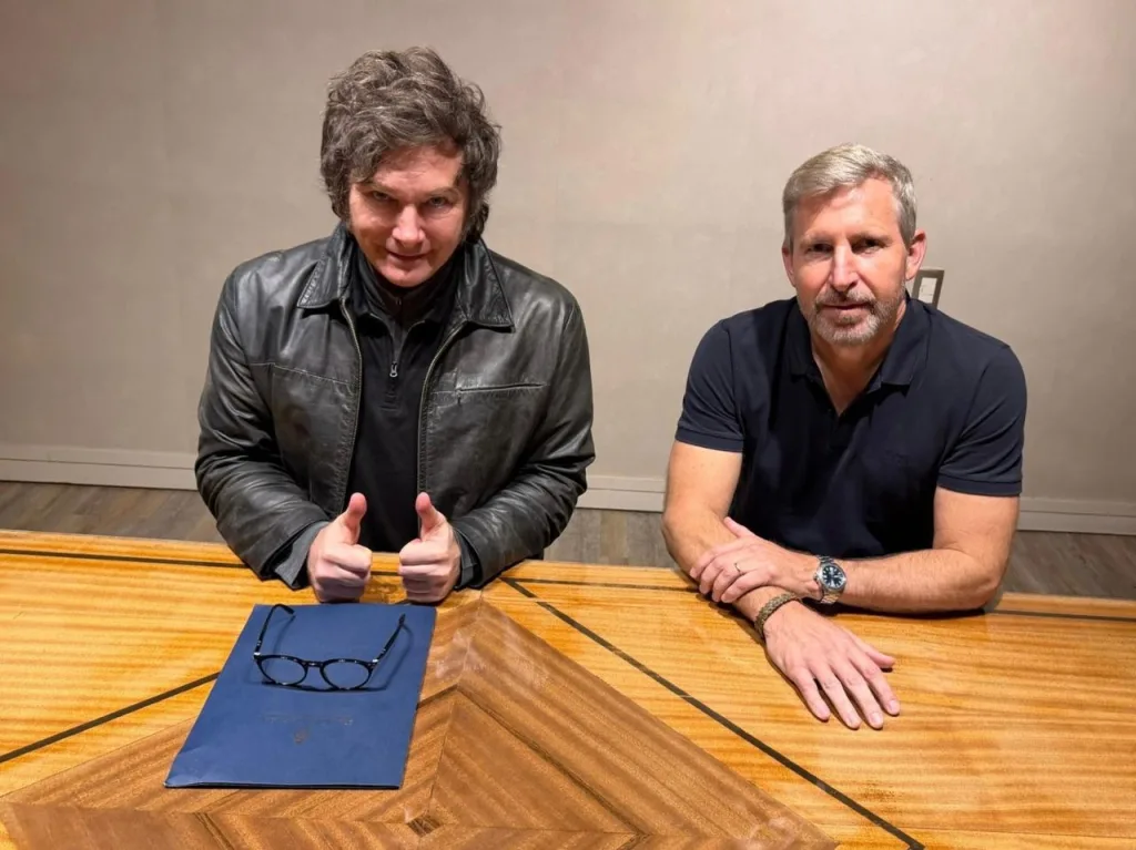 Frigerio compartió una reunión de trabajo con el presidente Milei y planteó una agenda de temas estratégicos entre Nación y Provincia