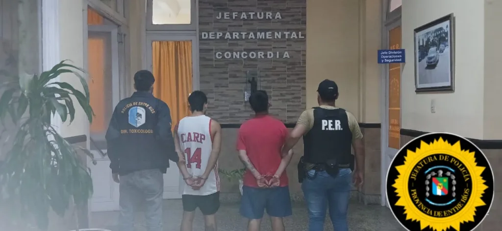 Golpe al narcomenudeo en Concordia: cinco allanamientos simultáneos y tres detenidos