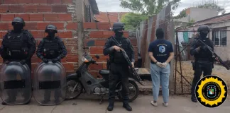 Allanamiento por narcomenudeo en Nogoyá
