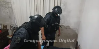 Tensión en Colón: Hombre atrincherado con un arma fue reducido por el Grupo de Élite de Jefatura Concordia