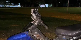 Recuperan motocicleta robada tras rápida intervención policial
