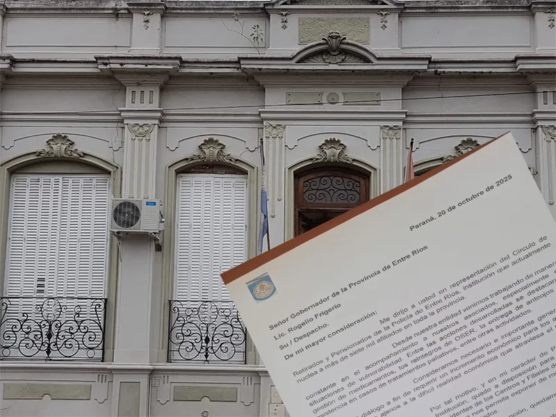 El Círculo de Retirados de la Policía busca una audiencia con Frigerio para plantear la crítica situación económica de sus afiliados