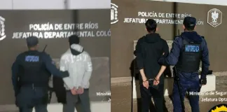 Delincuentes de Concepción del Uruguay intentaban robar motocicletas en Colón y terminaron detenidos