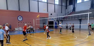 Jornada de newcom en los II juegos uruguayenses de adultos mayores