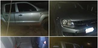 Secuestran camioneta con pedido judicial y armas de fuego en zona rural de Puerto Yeruá