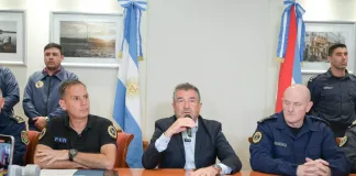 «Estamos muy agradecidos con el personal policial por el accionar», sostuvo Roncaglia