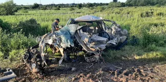 Falleció el joven conductor tras grave accidente en el Acceso Rodríguez Artusi